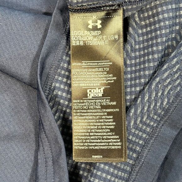 Auburn Tigers Under Armour Quarter Zip Pullover Men's Large Loose Fit Cold Gear - Picture 9 of 12